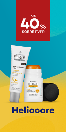 Protetores solares da marca Heliocare com até 40% de desconto sobre preço de Venda ao Público Recomendado